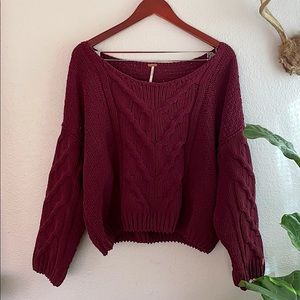 Free people slouchy sweater